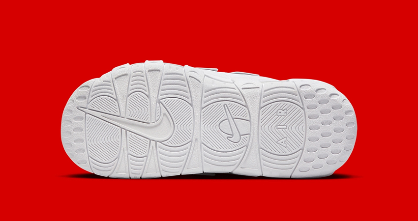 Nike Air More Uptempo Slides Boast Classic Aesthetics down