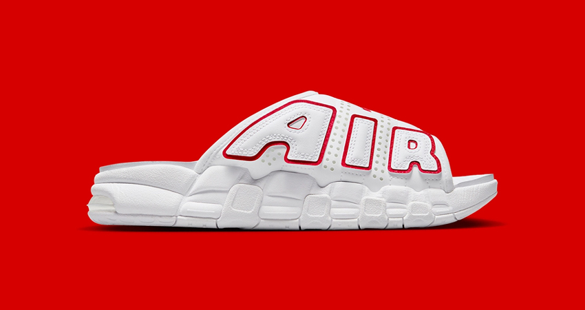 Nike Air More Uptempo Slides Boast Classic Aesthetics right