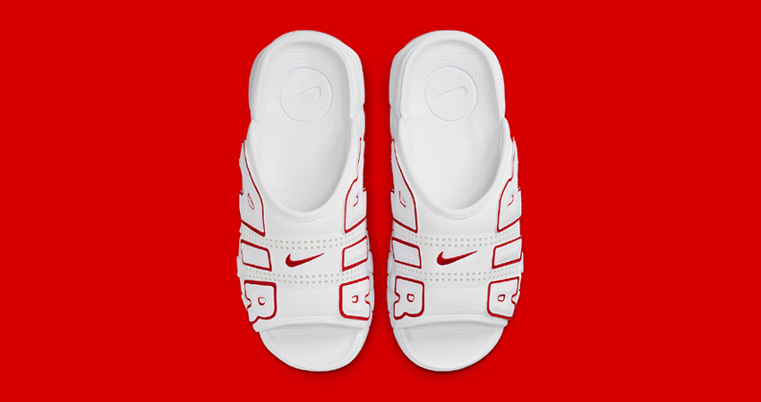 Nike Air More Uptempo Slides Boast Classic Aesthetics up