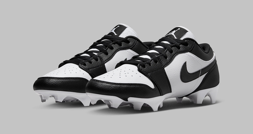 Air Jordan 1 Low Cleats Panda FJ6245 100 front corner 1