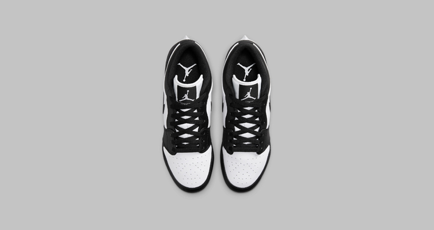 Air Jordan 1 Low Cleats Panda FJ6245 100 up 1
