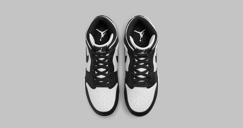 Air Jordan 1 Mid Cleats Panda FJ6805 100 up 1