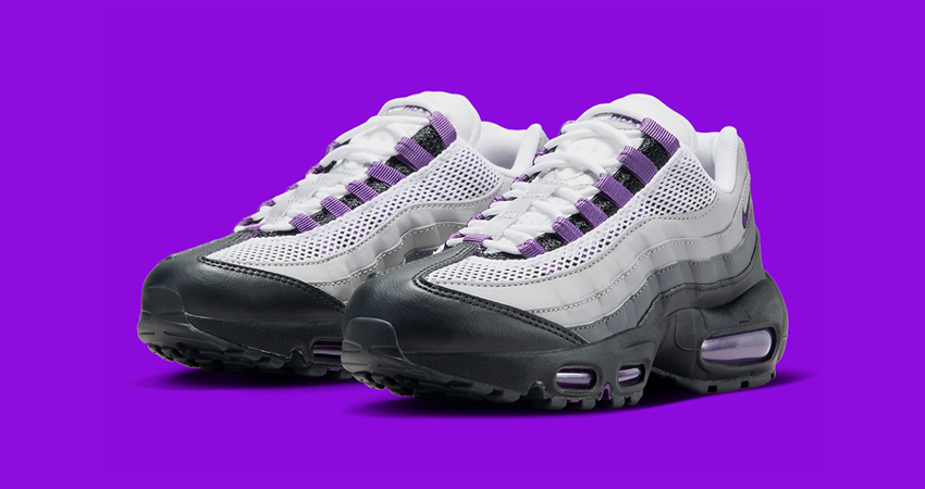 Nike Air Max 95 brings back Pure Purple front corner