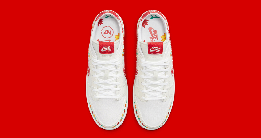 Nike SB Dunk Low Decon N7 University Red FD6951 700 up 1