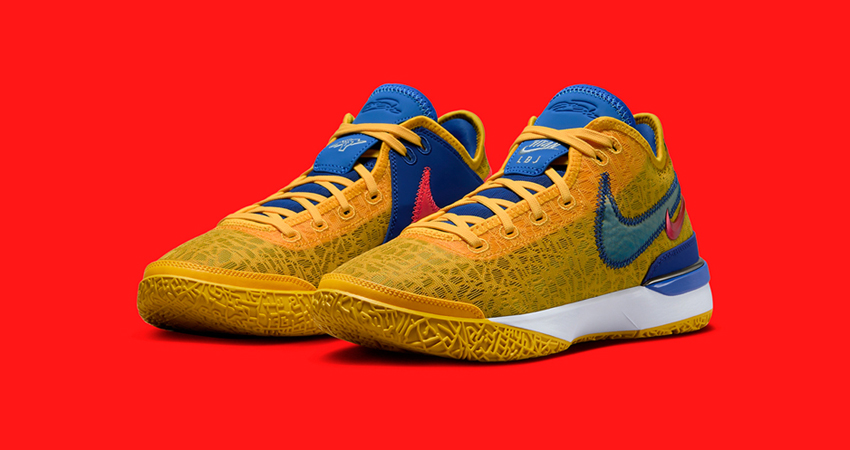 Official Images Of The TITAN 22 x Nike LeBron NXXT Gen front corner