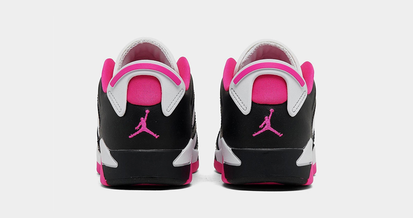 The Air Jordan 6 Low GS Boasts A Stunning Appeal back