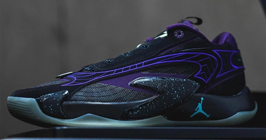The Jordan Luka 2 ‘Space Hunter Out With A Release Date llifestyle left