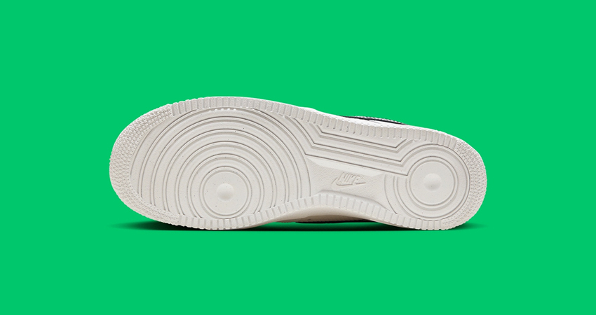 The Nike Air Force 1 Low Adorns Basketball Elements down