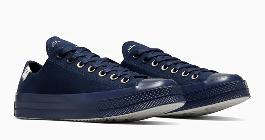 A COLD WALL x Converse Chuck 70 Low Dark Sapphire A06689C front corner 1