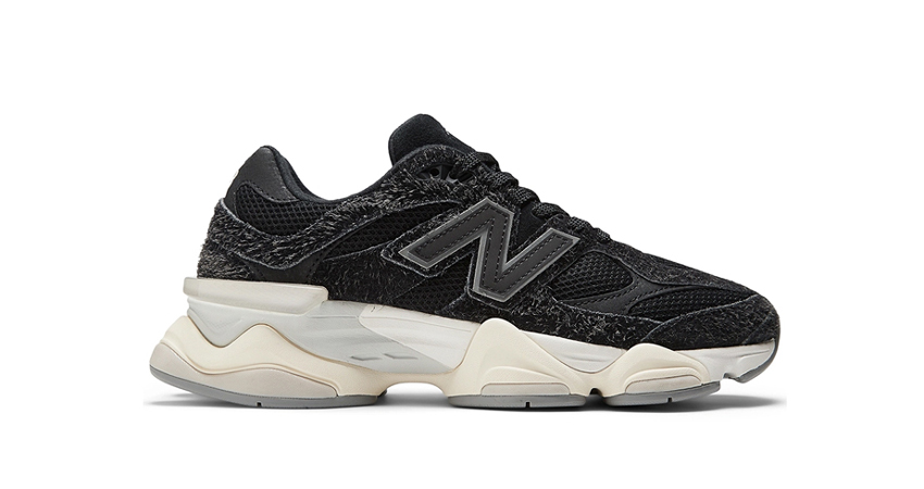 A Detailed Look At The New Balance 9060 ‘Hairy Black Suede right