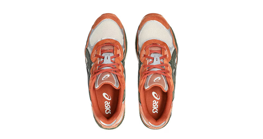 ASICS GEL NYC ‘Oatmeal Forest Drop Details up