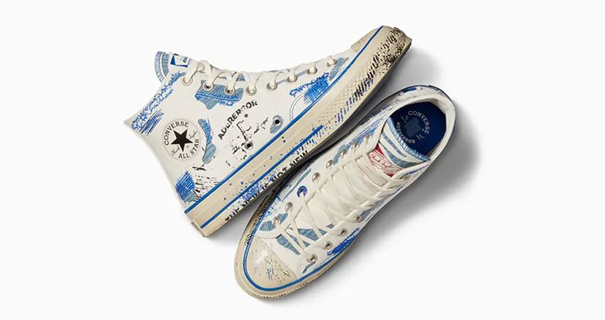 Ader Error x Converse Chuck 70 High White Blue A05351C right up