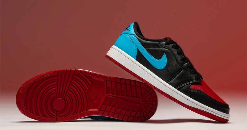 Air Jordan 1 Low OG ‘UNC To CHI Drop Details lifestyle right down