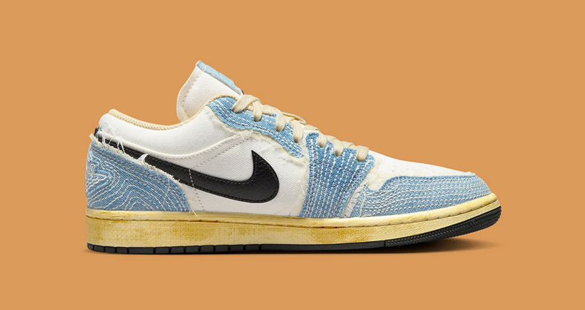 Level Up Your Sneaker Game With The Air Jordan 1 ‘Sashiko Denim right