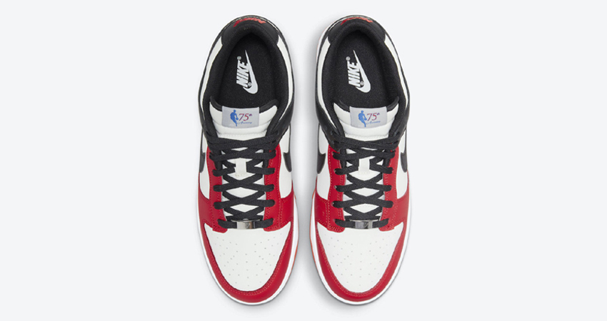 NBA x Nike Dunk Low EMB 75th Anniversary Chicago DD3363 100 up