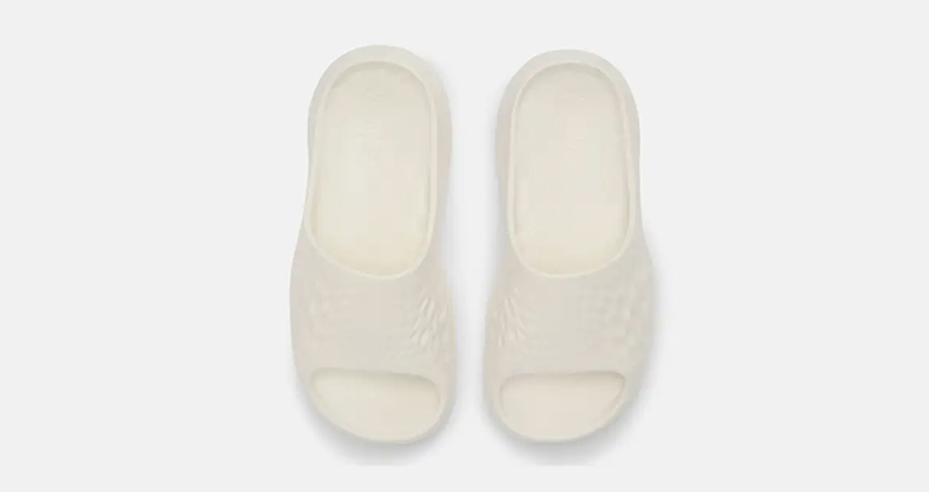 New Balance Fresh Foam MRSHN Slides Paper White SUFHUPW3 up 1