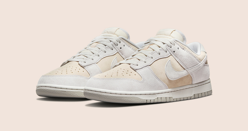 Nike Dunk Low PRM Vast Grey DD8338 001 front corner