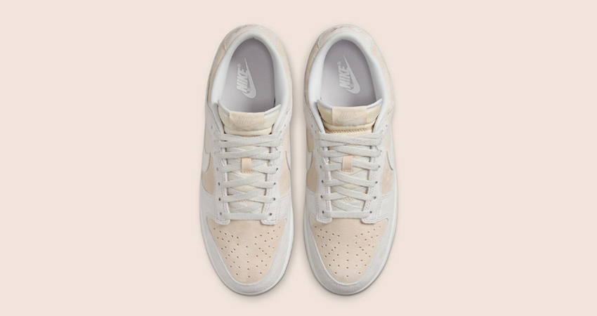 Nike Dunk Low PRM Vast Grey DD8338 001 up