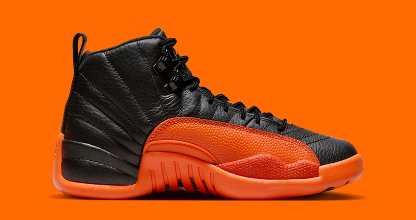 Official Images Of The Air Jordan 12 ‘Brilliant Orange right