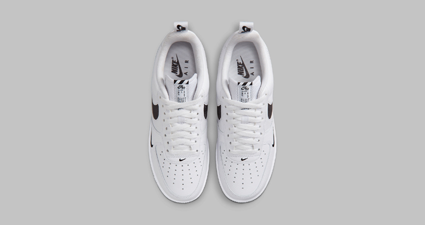 The New Nike Air Force 1 Low Sports A Bold Swoosh Statement up