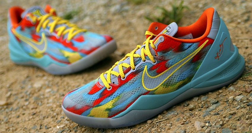 The Nike Kobe 8 Proto ‘Venice Beach Grabs The Shining Spot Of Summer 2024 lifestyle front corner