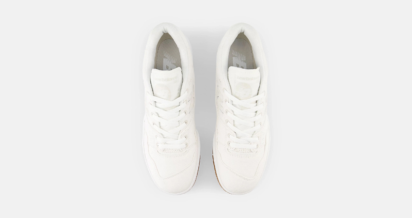 The Upcoming New Balance 550 Sports A ‘White Canvas up
