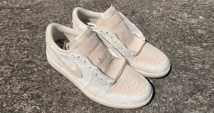 A Closer Look at the Chris Paul x Air Jordan 1 Low OG front corner