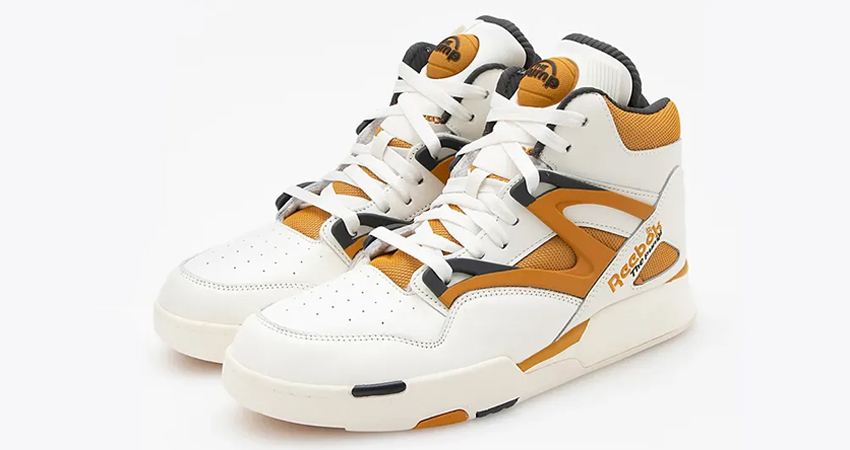 A Glimpse Of The Upcoming Reebok Pump Omni Zone II ‘WheatChalk front corner