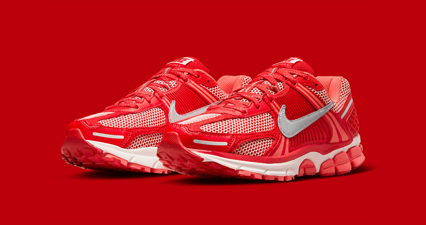 Introducing The Fiery New Nike Zoom Vomero 5 in a Sizzling Colourway front corner
