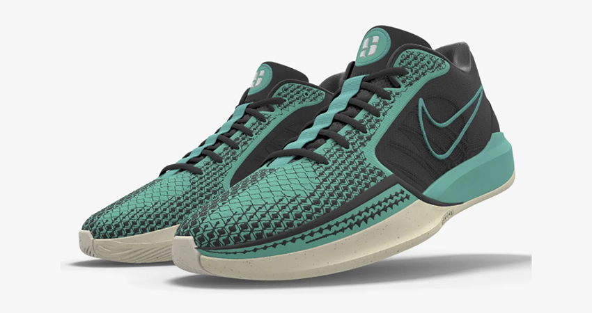 Introducing the Nike Sabrina 1 Unleash Your Style at Nike By You black front corner