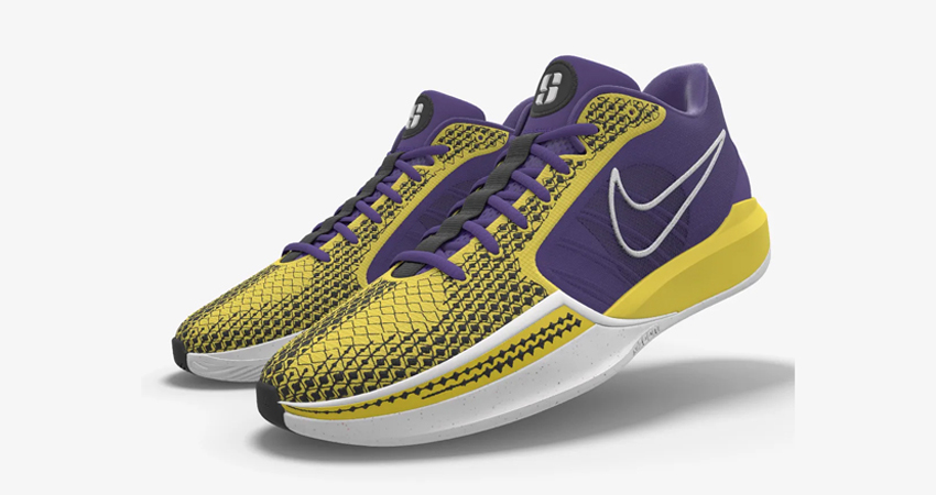 Introducing the Nike Sabrina 1 Unleash Your Style at Nike By You violet front corner