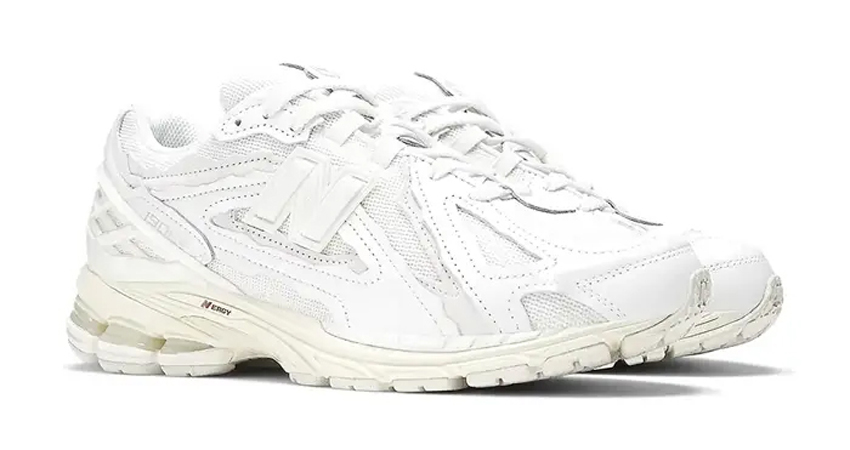 New Balance 1906R Protection Pack Leather Triple White M1906DE front corner 1