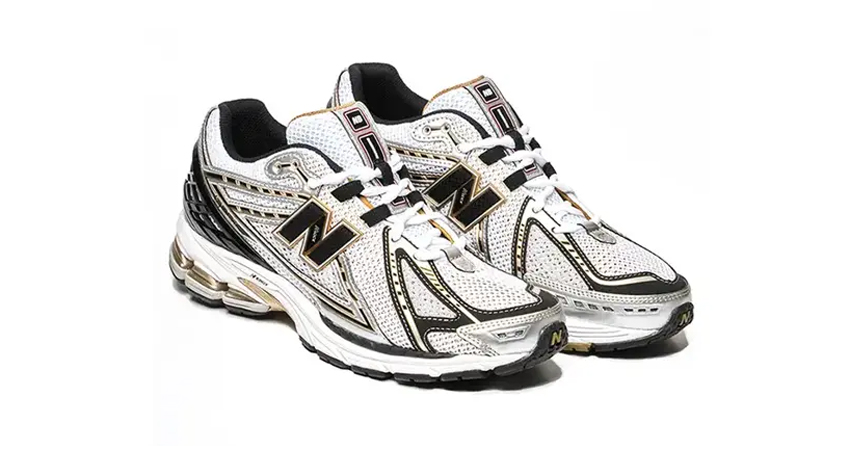 New Balance 1906R White Black Gold M1906RA front corner