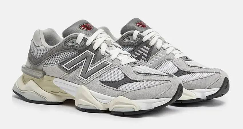 New Balance 9060 Classic Grey U9060GRY front corner