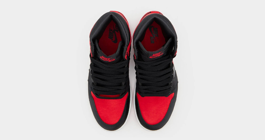 Official Look Of The Air Jordan 1 Retro High OG ‘Satin Bred up