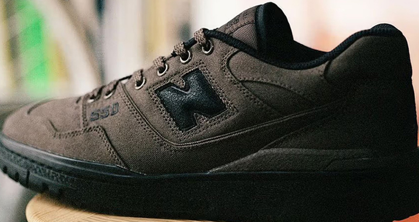 thisisneverthat x New Balance 550 Brown Black BB550TN lifestyle left 1