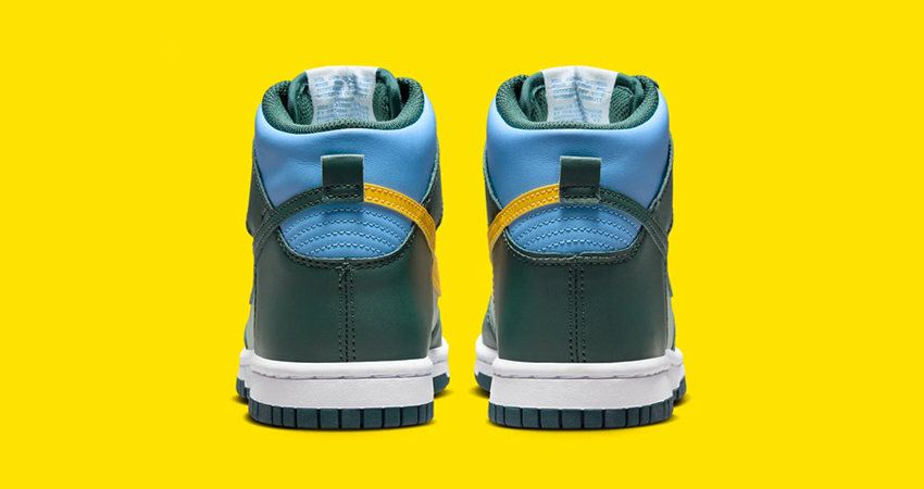 A Closer Look At The Grade School Exclusive Nike Dunk High ‘Multi Color back