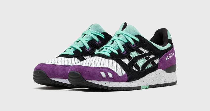 ASICS GEL Lyte III Dresses In A Fresh Colour Palette front corner