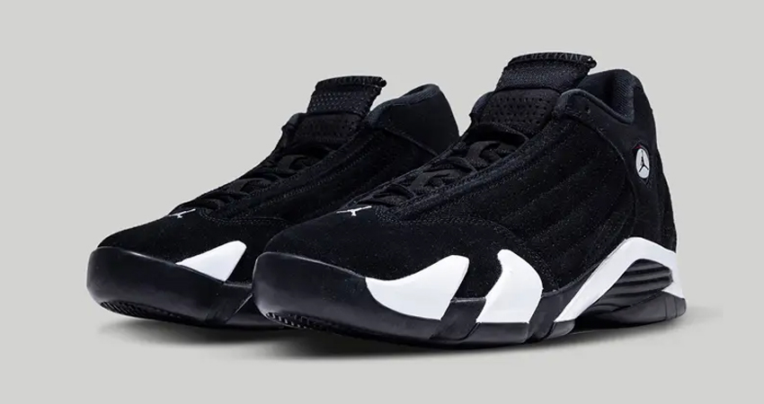 Air Jordan 14 Black Red Bred 487471 016 front corner 1