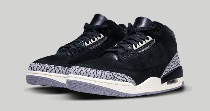 Air Jordan 3 Off Noir CK9246 001 front corner 1