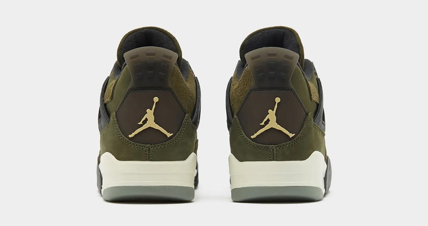 Air Jordan 4 SE Craft Olive Is Dropping Soon back