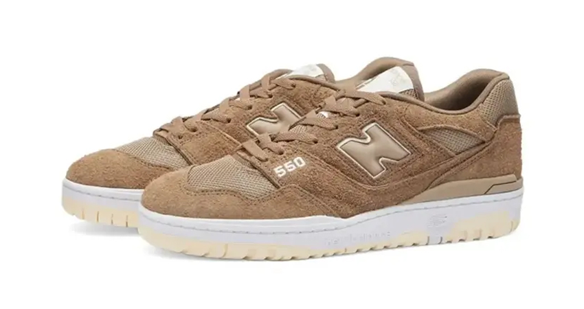 New Balance 550 Mushroom BB550PHA front corner