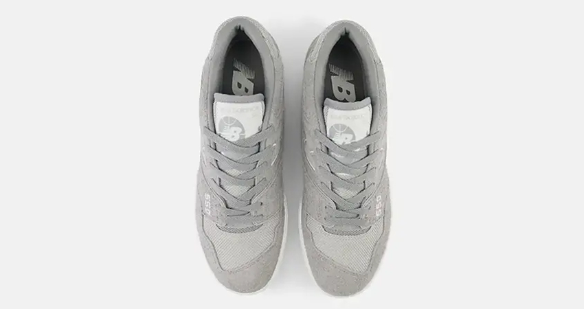 New Balance 550 Slate Grey Suede BB550PHD up