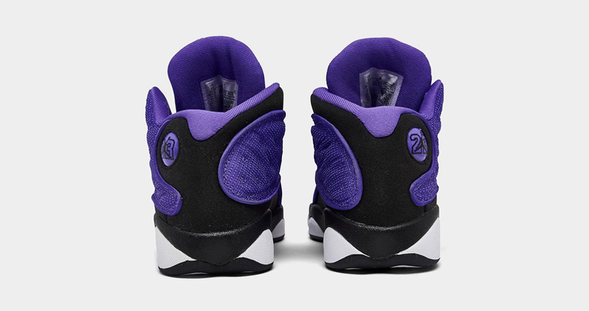 New Release Alert Kids Exclusive Air Jordan 13 Purple Venom for Halloween back