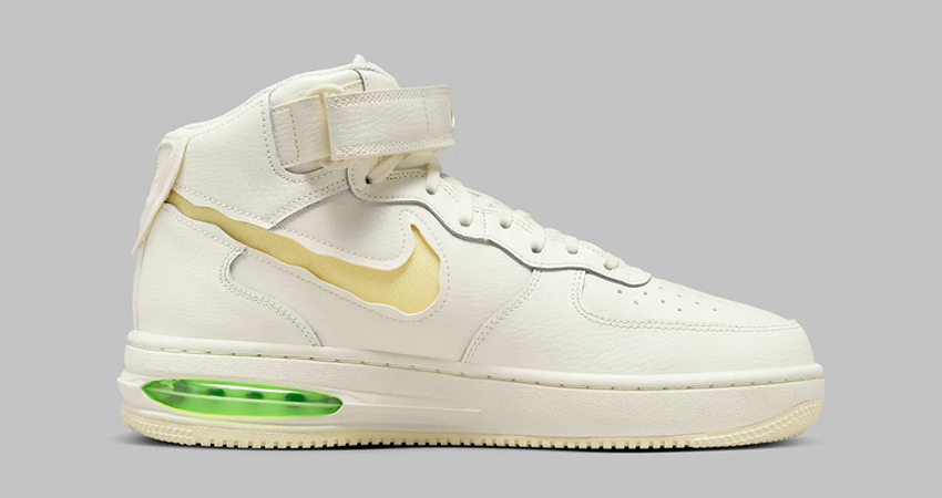 Nike Air Force 1 Mid Air Max White Sail right 1