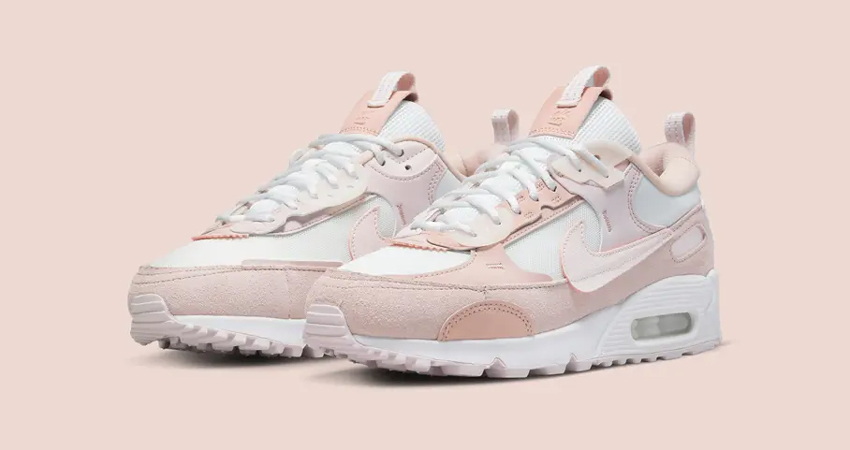 Nike Air Max 90 Futura Pink DM9922 104 front corner