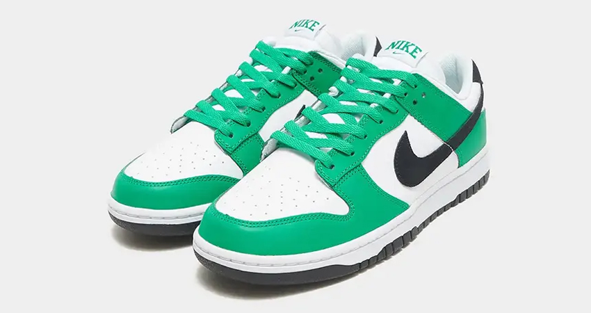 Nike Dunk Low Celtics FN3612 300 front corner