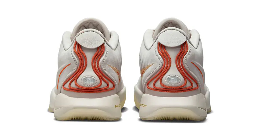 Nike LeBron 21 Akoya Releases In A Light Bone Colourway back