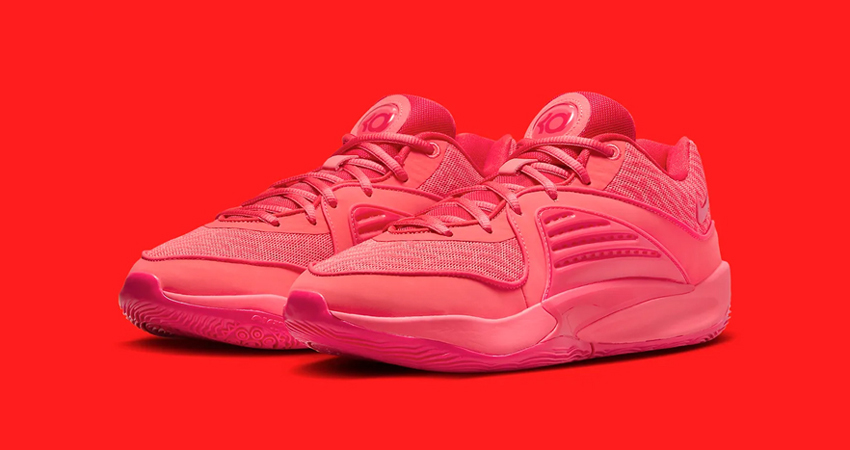 Official Images Of Nike KD 16 Ember Glow front corner