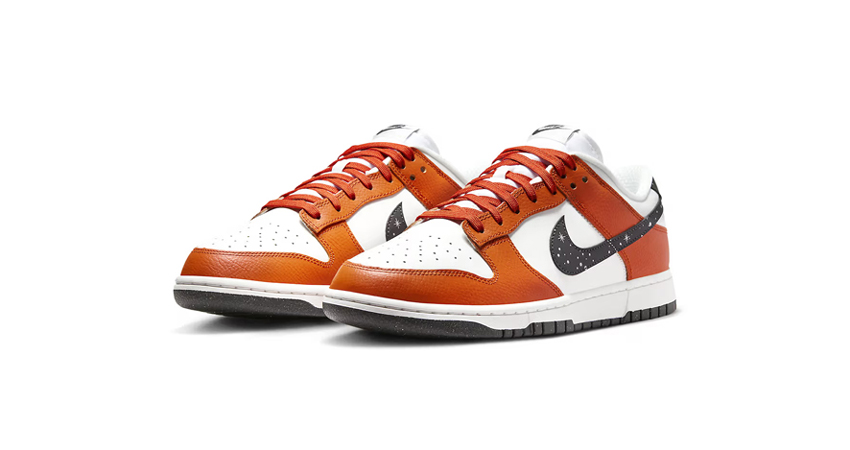 The Nike Dunk Low Starry Swoosh Makes A Statement front corner